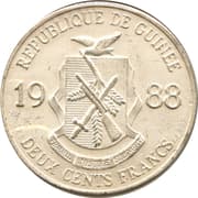 200 Francs Guinéens 200 GNF = JPY 3.56