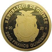 2000 Francs Guinéens 2000 GNF = JPY 36