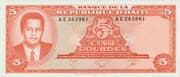 5 Gourdes 5 HTG = JPY 6.01