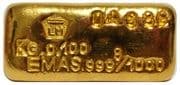 Bar - 100 Gram Gold (Logam Mulia) - Indonesia (1949-date)