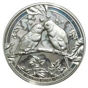 Bullion - Love Birds (Proof) - Indonesia (1949-date)