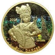 Bullion - Bali Dancer (Gold Plated Hologram) - Indonesia (1949-date)