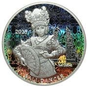 Bullion - Bali Dancer (Proof Hologram) - Indonesia (1949-date)
