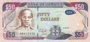 50 Dollars 50 JMD = JPY 50