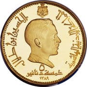 5 Dinars 5 JOD = JPY 1098
