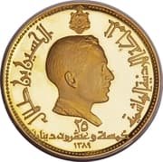 25 Dinars 25 JOD = JPY 5504