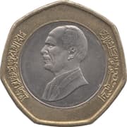 ½ Dinar ½ JOD = JPY 110
