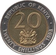20 Shillings 20 KES = JPY 24