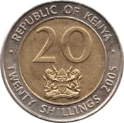 20 Shillings 20 KES = JPY 24