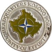 Challenge Coin - Headquarters Kosovo Force - Kosovo