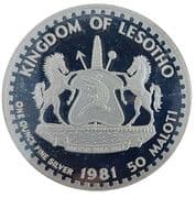 50 Maloti 50 LSL = JPY 491