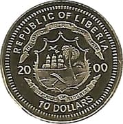 10 Dollars 10 LRD = JPY 8.50