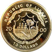 10 Dollars 10 LRD = JPY 8.54