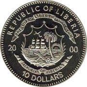 10 Dollars 10 LRD = JPY 8.64