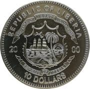 10 Dollars 10 LRD = JPY 8.65