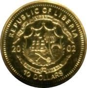 10 Dollars 10 LRD = JPY 8.54