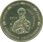 50 Euro Cents (Specimen) - Liechtenstein