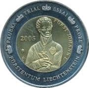 2 Euros (Specimen) - Liechtenstein