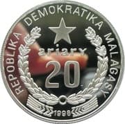20 Ariary 20 MGF = JPY 0.76