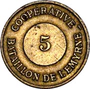 5 Centimes Tananarive - Madagascar