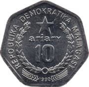 10 Ariary 10 MGF = JPY 0.38