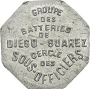 2 Francs Diégo-Suarez - Madagascar