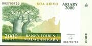 2000 Ariary