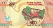 500 Ariary 500 MGA = JPY 19