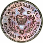 10 Centimes - Ranavalona III - Madagascar