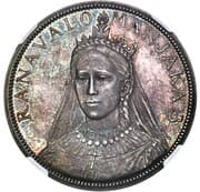 5 Francs - Ranavalona III - Madagascar