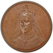5 Francs - Ranavalona III - Madagascar