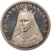 5 Francs - Ranavalona III (Type 2) - Madagascar