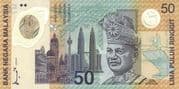 50 Ringgit 50 MYR = JPY 2000
