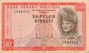 10 Ringgit 10 MYR = JPY 400