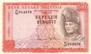 10 Ringgit 10 MYR = JPY 399