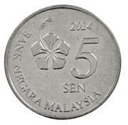 5 Sen 0.05 MYR = JPY 2.01