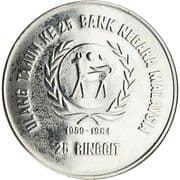 25 Ringgit 25 MYR = JPY 1003