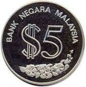 5 Ringgit 5 MYR = JPY 201