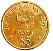 5 Ringgit 5 MYR = JPY 201