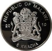 5 Kwacha 5 MWK = JPY 0.45