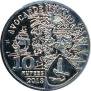 10 Rupees (Queen angelfish) - Mauritius