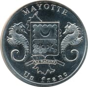 1 Franc (Diplodocus) - Mayotte