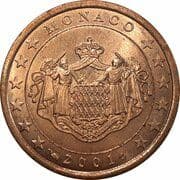 5 Euro Cents 0.05 EUR = JPY 9.18