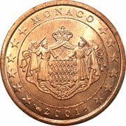 1 Euro Cent 0.01 EUR = JPY 1.84