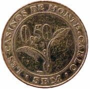 50 Euro Cents 0.50 EUR = JPY 92