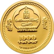 1000 Tögrög 1000 MNT = JPY 44