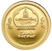 500 Tögrög 500 MNT = JPY 22