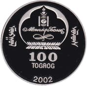 100 Tögrög 100 MNT = JPY 4.42