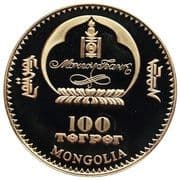 100 Tögrög 100 MNT = JPY 4.47