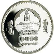 10 000 Tögrög 10 000 MNT = JPY 437